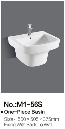 Luxury Hand Washing Basin and Sinks, Wall-Hung Basin for UK & South-Korea markets